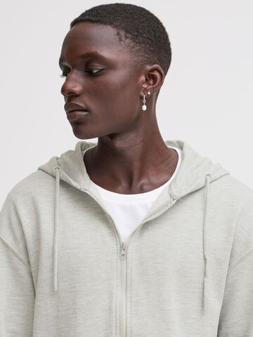 BLEND - Sudadera con cremallera ' BHBRODY Sweatshirt zipp hood ' en gris