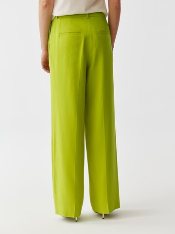 Wide Leg Pantalon 'MASDA 2' TATUUM en vert