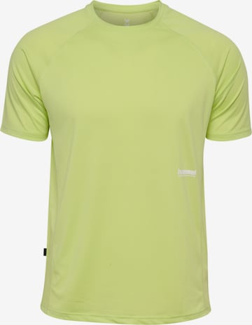Hummel Performance shirt 'Pulse' in Green: front