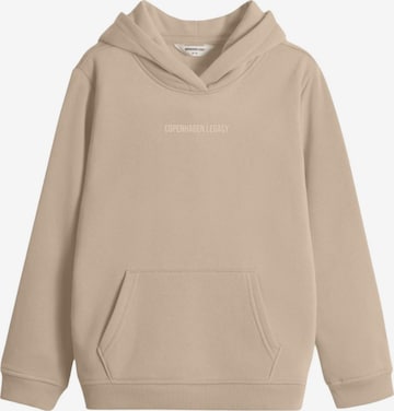 Copenhagen Legacy Sweatshirt 'Kids Hoodie Sweatshirt Desert' i beige: framsida