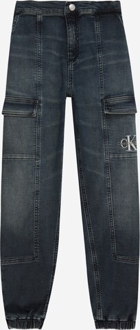 Calvin Klein Jeans Zúžený strih Džínsy - Zelená: predná strana