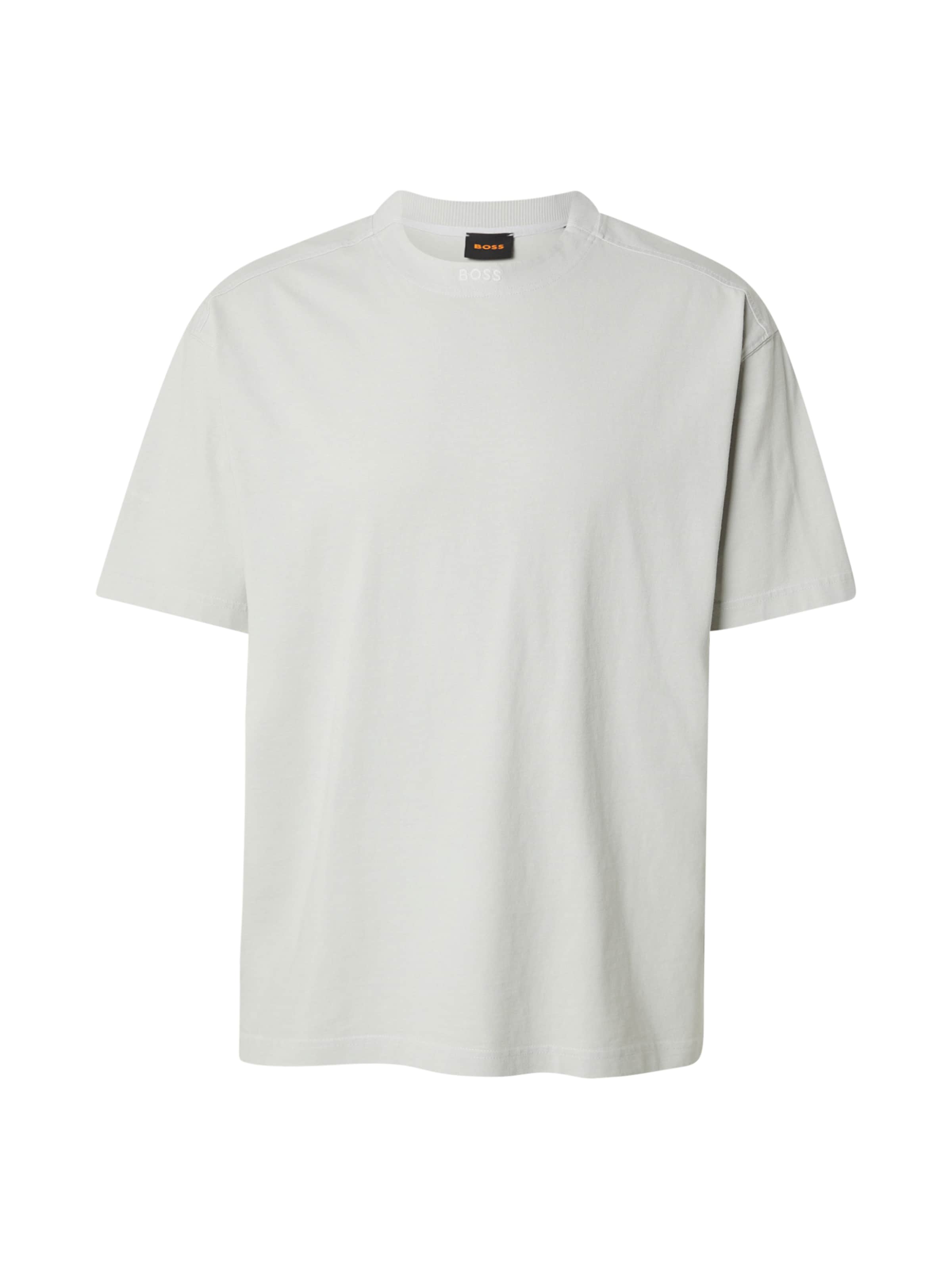 BOSS - Camiseta en gris: frente