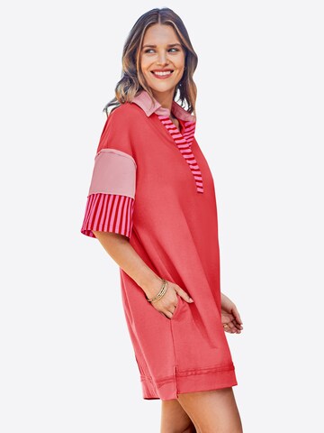 Imily Bela Šaty - Červená