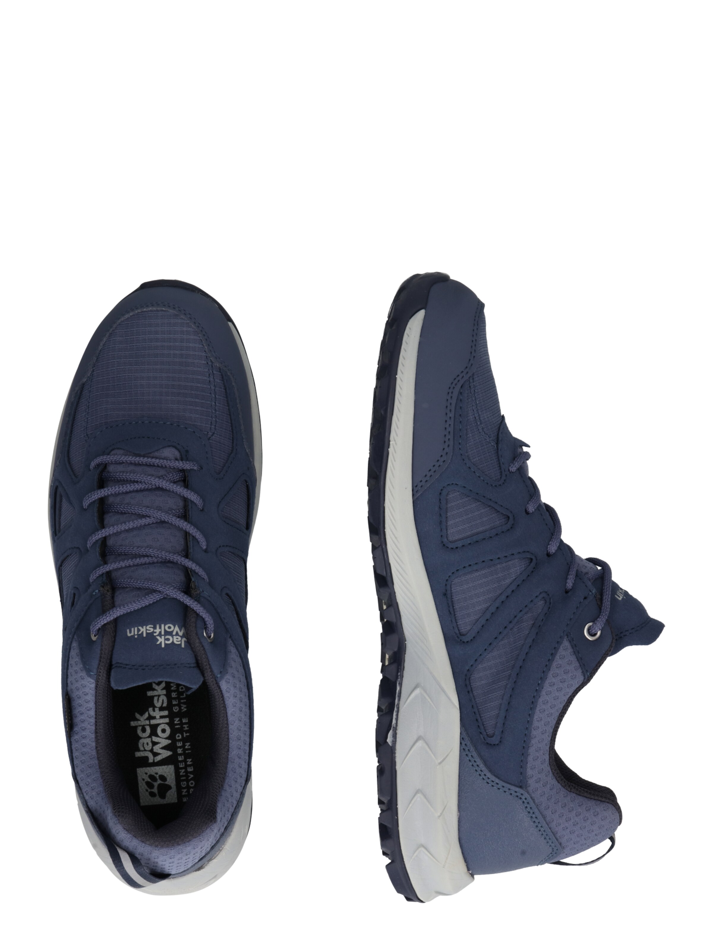 JACK WOLFSKIN Полуботинки 'Woodland 2' в Синий