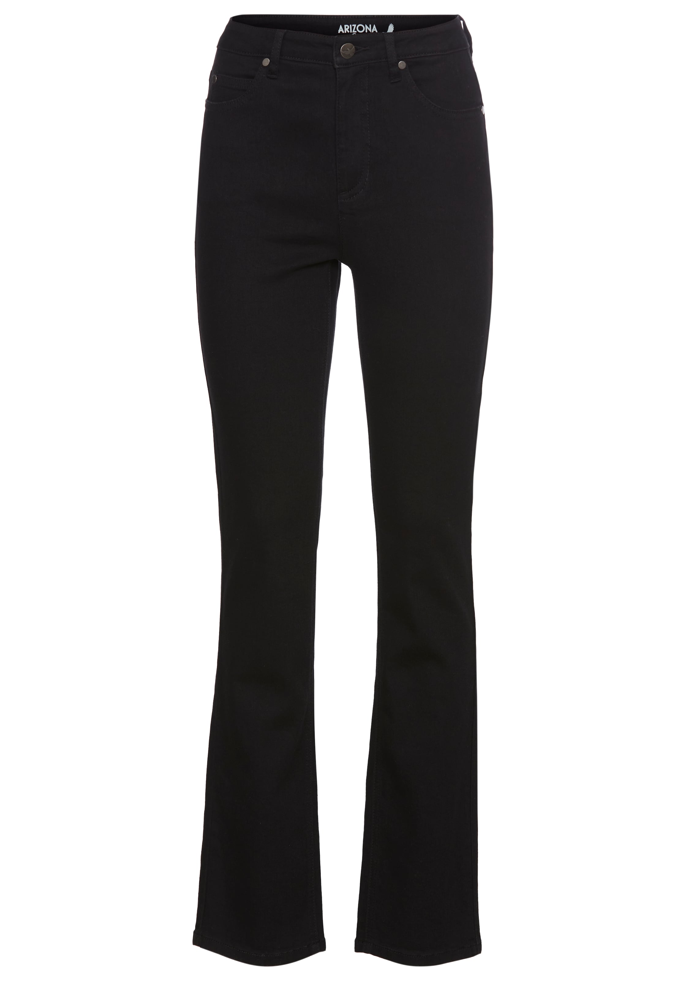 ARIZONA Flared Jeans in Schwarz: Vorderseite