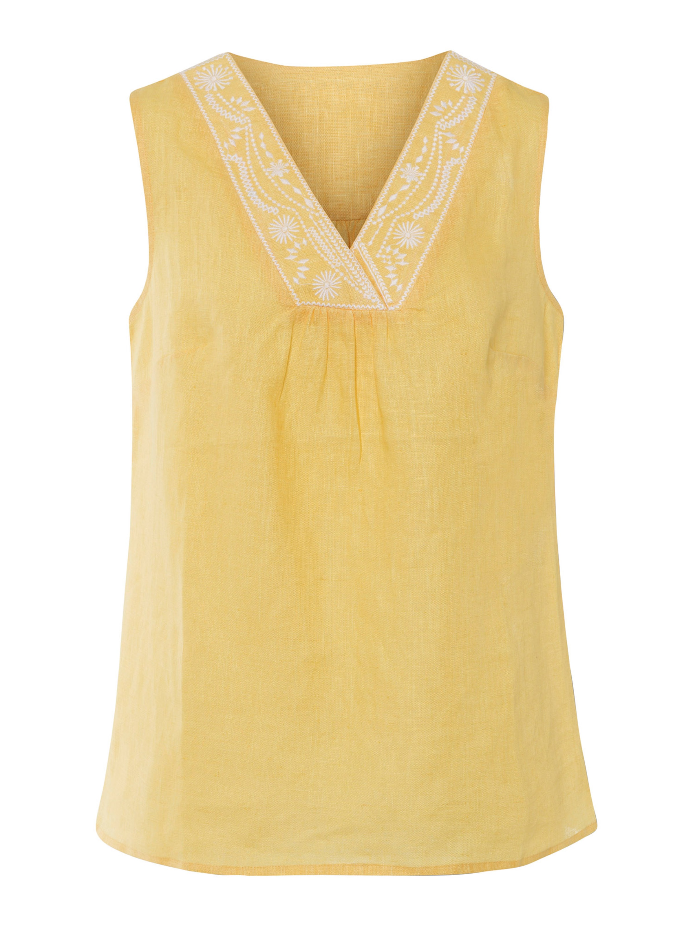 heine Blusentop in Gelb: Vorderseite