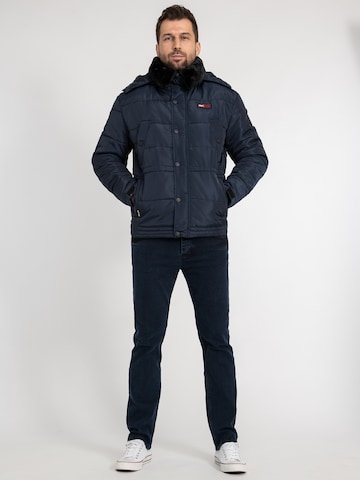 Rock Creek Winterjacke in Blau