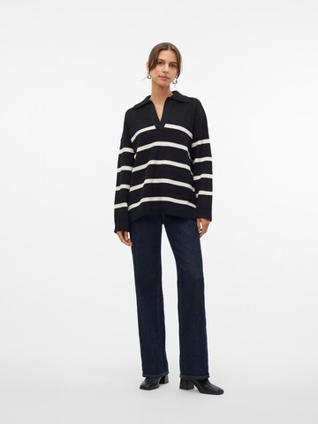 VERO MODA Sweater 'VMLUNA' in Black