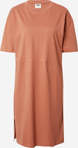 Urban Classics Dress in Orange: front