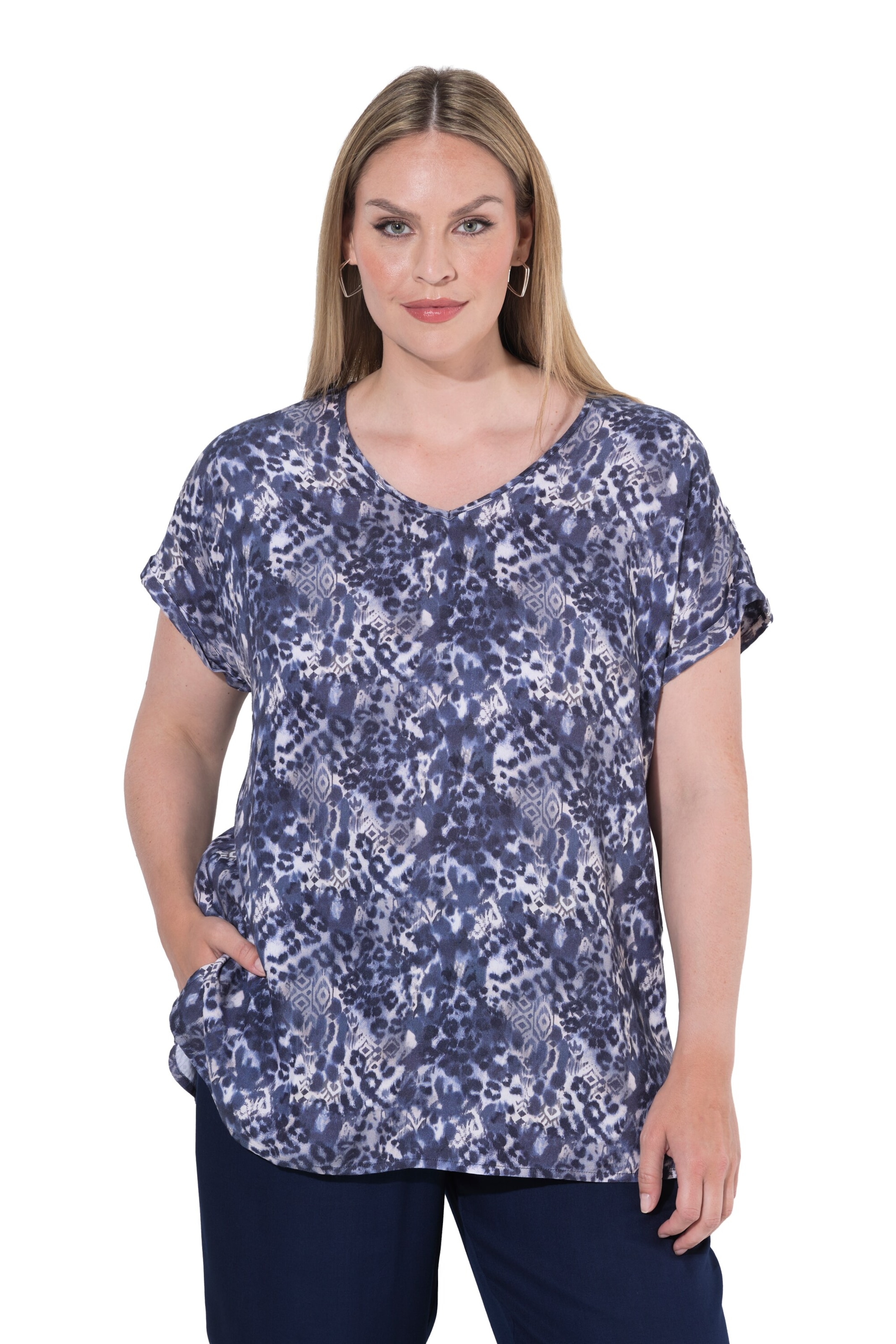 MIAMODA Bluse in Blau: Vorderseite