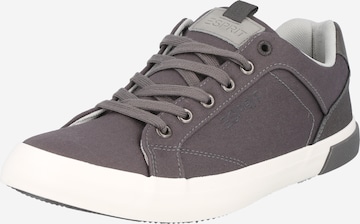 ESPRIT Sneakers laag in Grijs: voorkant