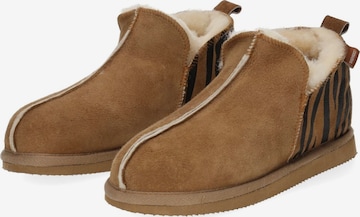 SHEPHERD Huisschoenen 'Annie' in Bruin