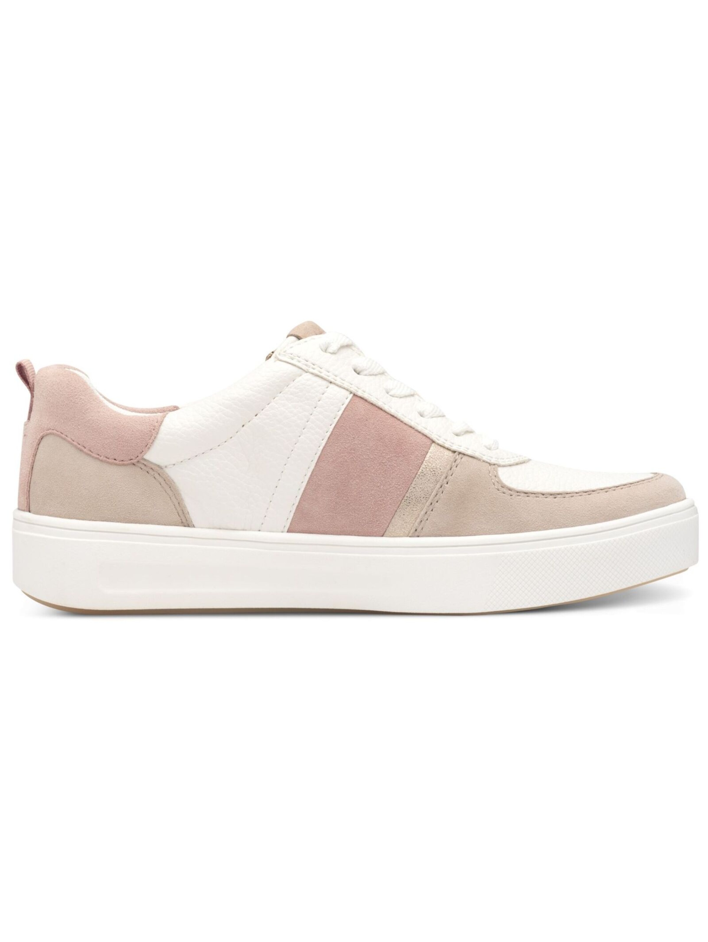 Tamaris Platform trainers in Beige