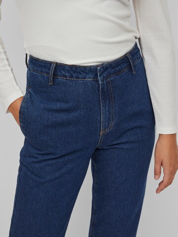 VILA Regular Jeans 'Carry' in Blauw