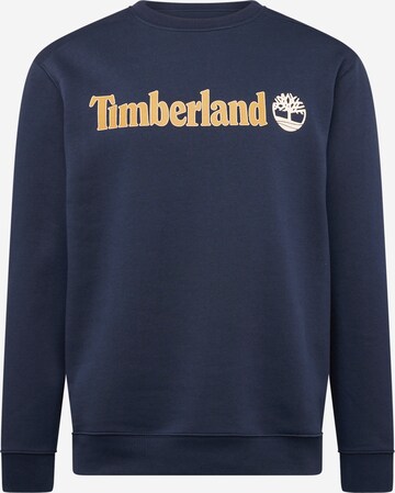 TIMBERLAND Mikina – modrá: přední strana