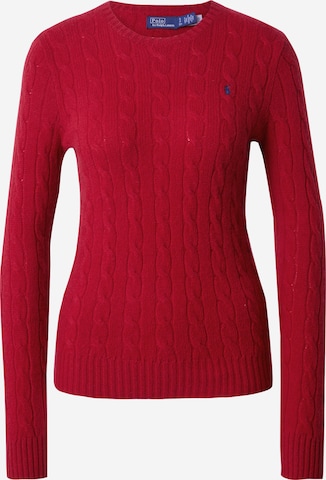 Polo Ralph Lauren Sweter 'JULIANNA' w kolorze czerwony: przód