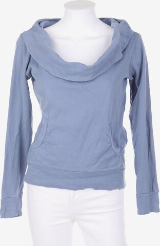 DE.CORP Sweatshirt & Zip-Up Hoodie in XS in Blue: front