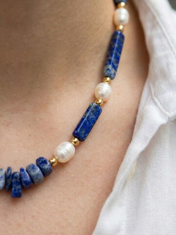 Nemomatheo Necklace 'Coral Reef' in Blue