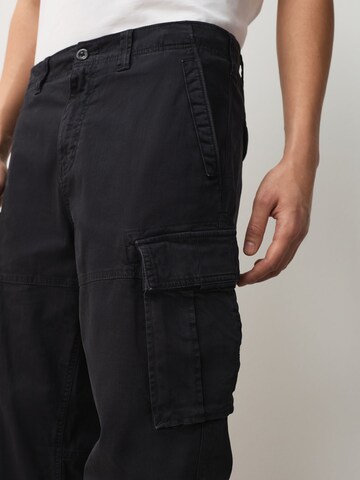 Loosefit Pantalon cargo Next en noir