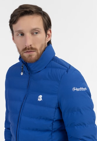 Schmuddelwedda Between-Season Jacket in Blue