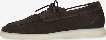 Henry Stevens Slipper 'Elia' in Braun: Vorderseite