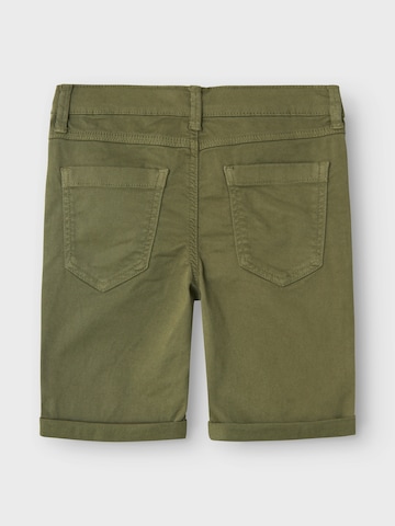 Regular Pantalon 'SOFUS' NAME IT en vert