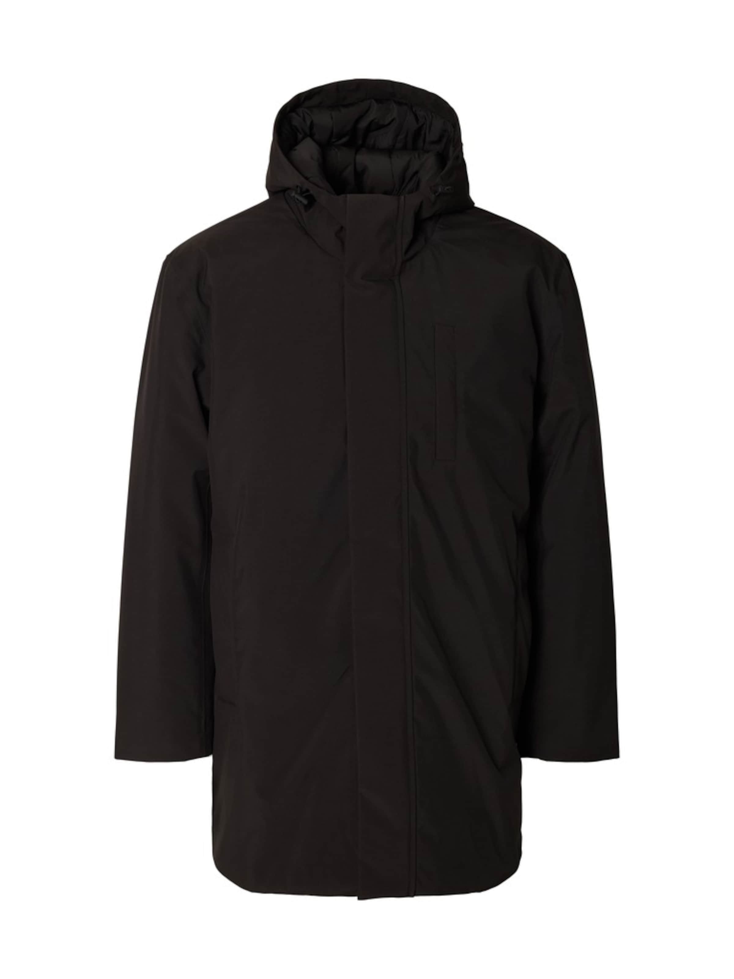 Parka di mezza stagione 'SLMFRANKLIN' di SELECTED in nero: frontale