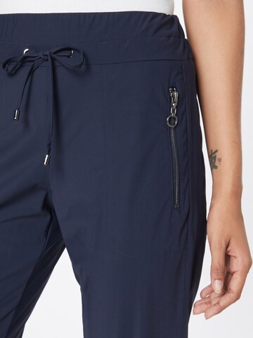 s.Oliver BLACK LABEL Tapered Trousers in Blue