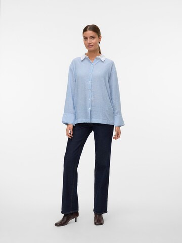 VERO MODA Blouse 'VMLea' in Blauw
