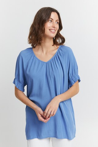 Fransa Blouse 'FRSUNNY BL' in Blauw: voorkant