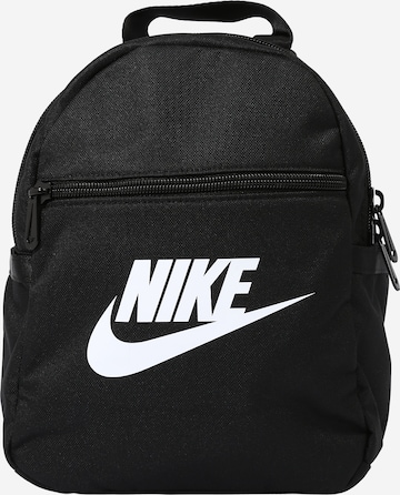 Zaino 'Futura 365' di Nike Sportswear in nero: frontale