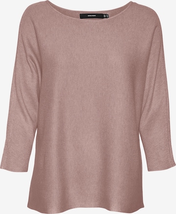 Pull-over 'VMNora' VERO MODA en rose : devant
