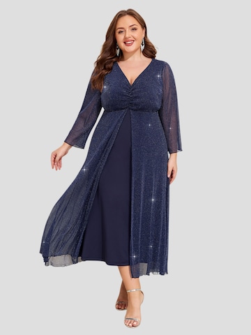 LapaPlus Cocktailklänning 'Women Dress' i blå