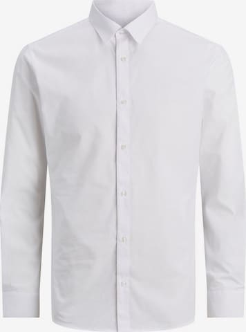 Chemise Jack & Jones Junior en blanc : devant