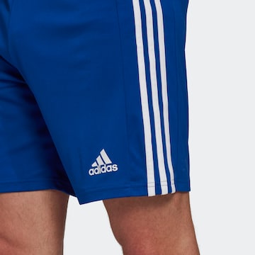 ADIDAS SPORTSWEAR Regular Workout Pants 'Squadra 21' in Blue