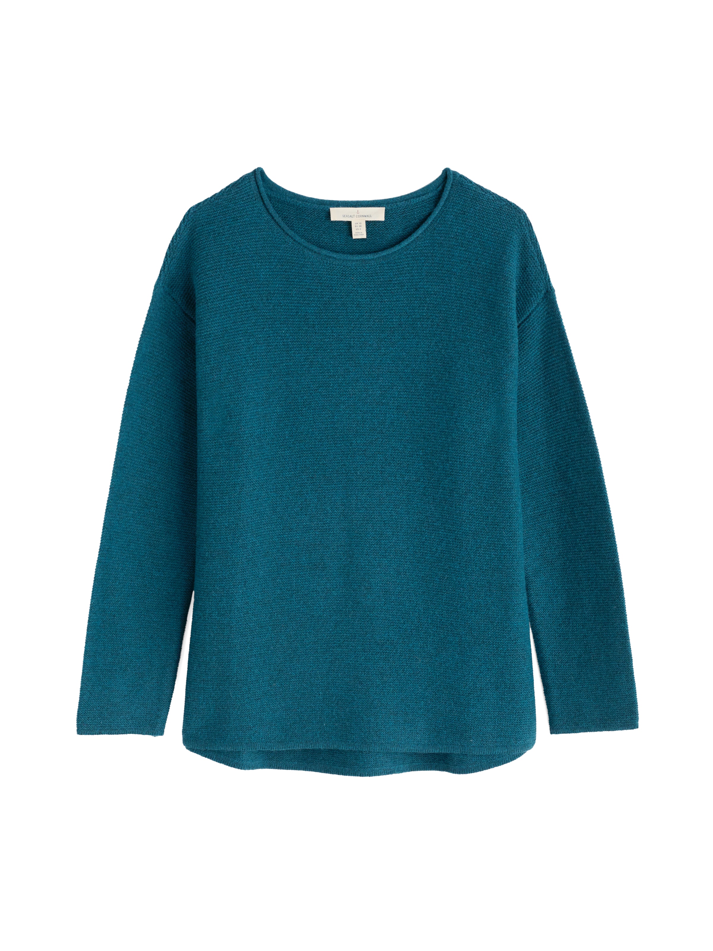Seasalt Cornwall Sweater 'Fruity Jumper' in Blue: front
