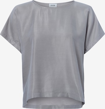 Chemisier 'Coramy' DRYKORN en gris : devant