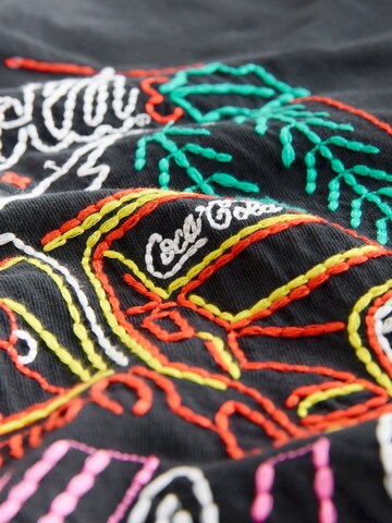 Next T-Shirt 'Coca Cola' in Schwarz