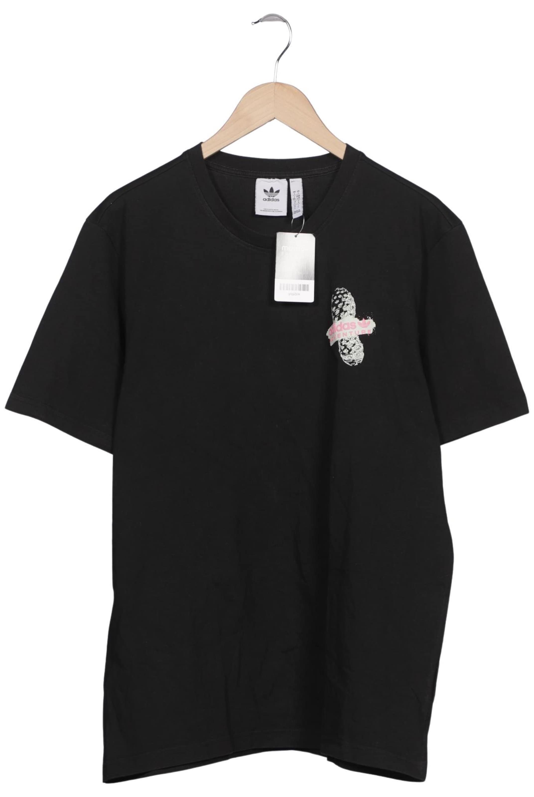 ADIDAS ORIGINALS T-Shirt L in Schwarz: Vorderseite