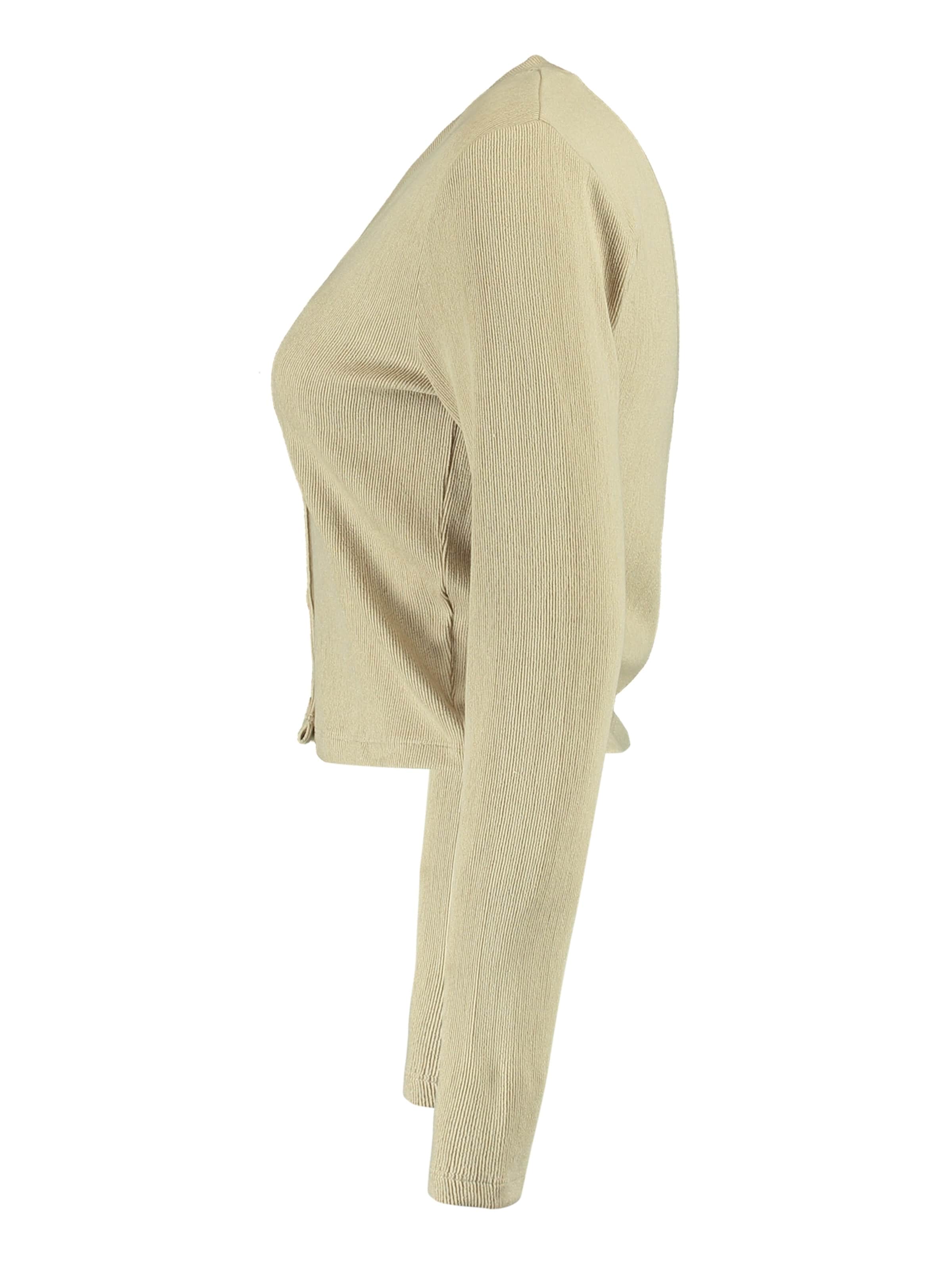 Hailys Плетена жилетка 'Jolien' в бежово