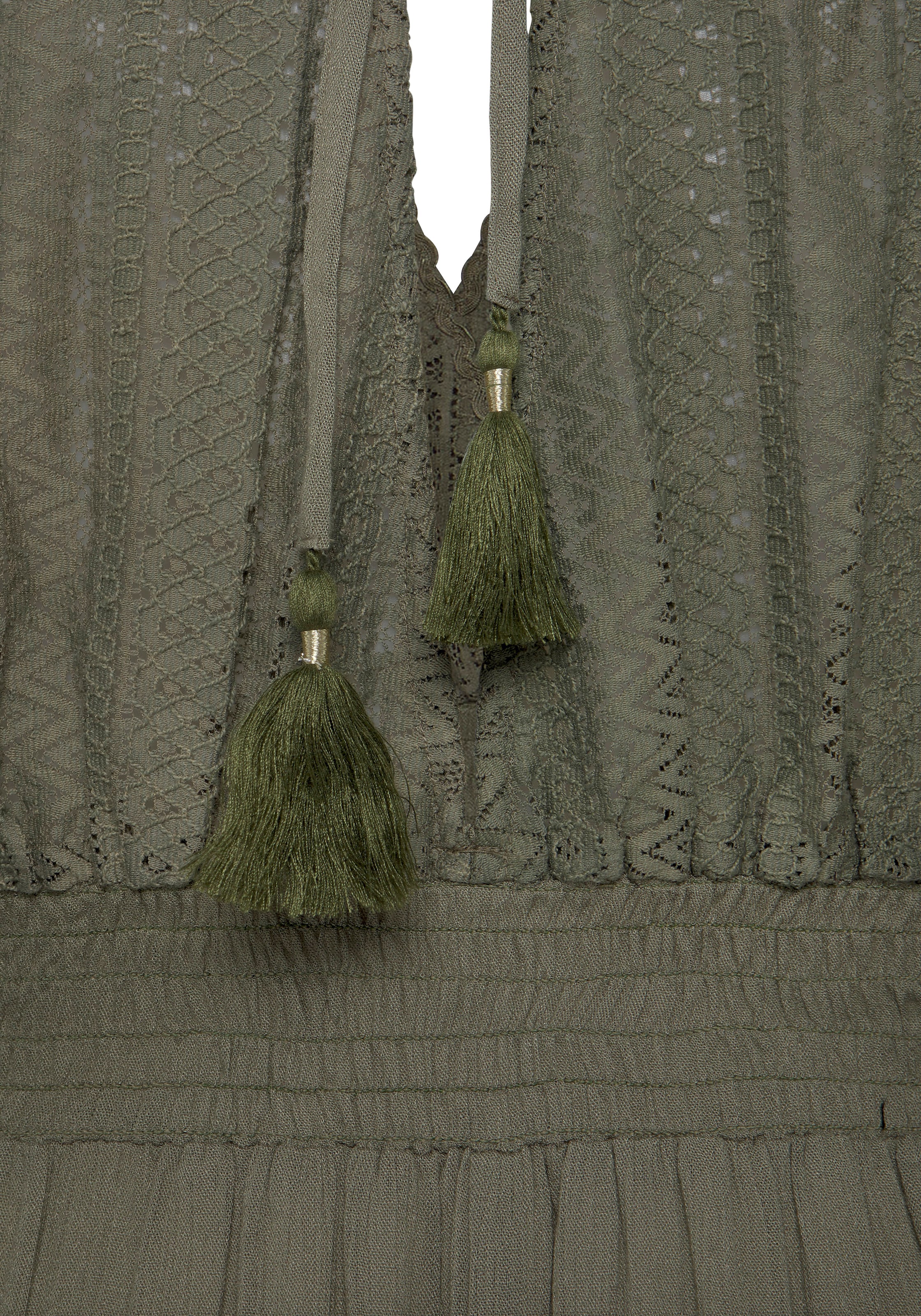 zaļš LASCANA Pludmales kleita