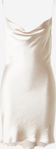Gina Tricot Koktejlové šaty – šedá: přední strana