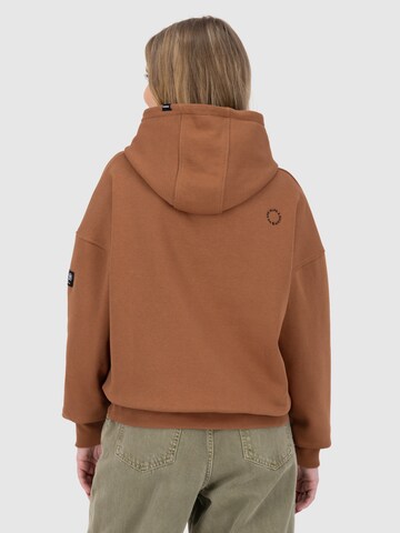 Sweat-shirt 'JessyAK' Alife and Kickin en marron