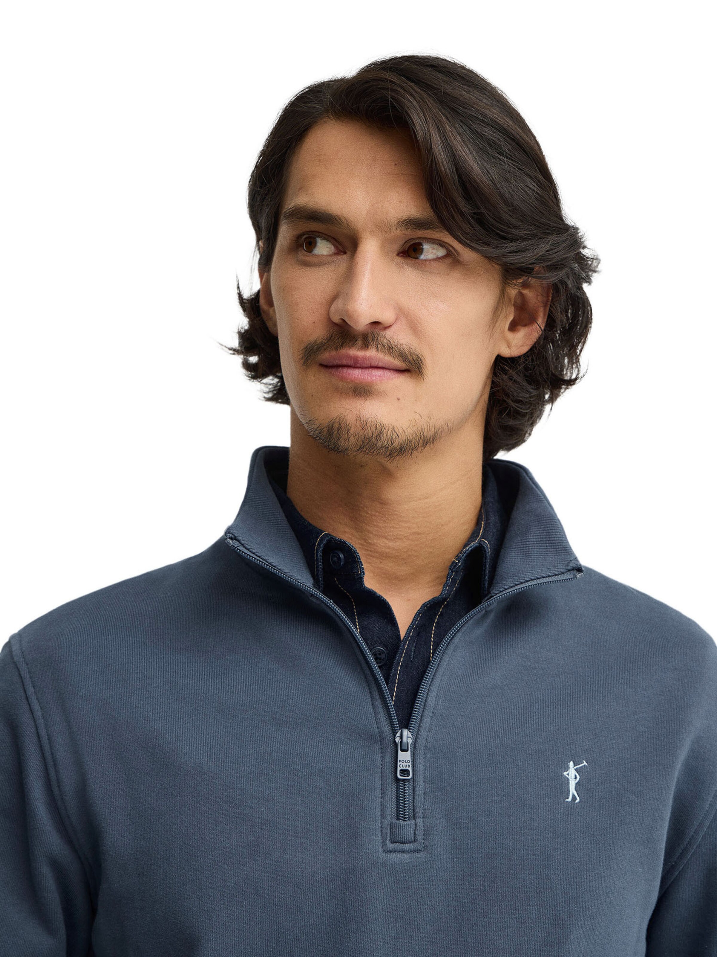 Polo Club Sweatshirt in Blue