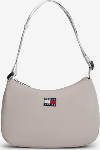 Tommy Jeans Axelremsväska 'ESS DAILY' i beige: framsida