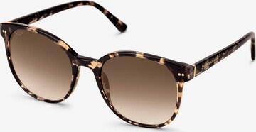 Kapten & Son - Óculos de sol 'Nairobi Crystal Tortoise Brown' em castanho: frente