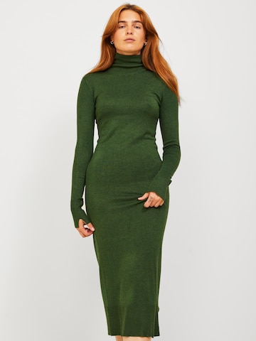 JJXX Трикотажное платье 'CAT' в Зеленый: спереди