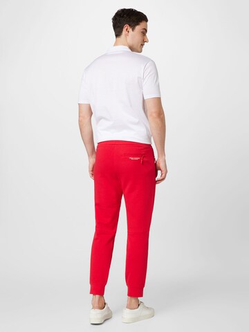 ARMANI EXCHANGE - Tapered Calças em vermelho