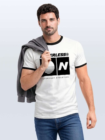 Neverless Shirt 'Sunset'‌‌‌‌‌‌ in Weiß