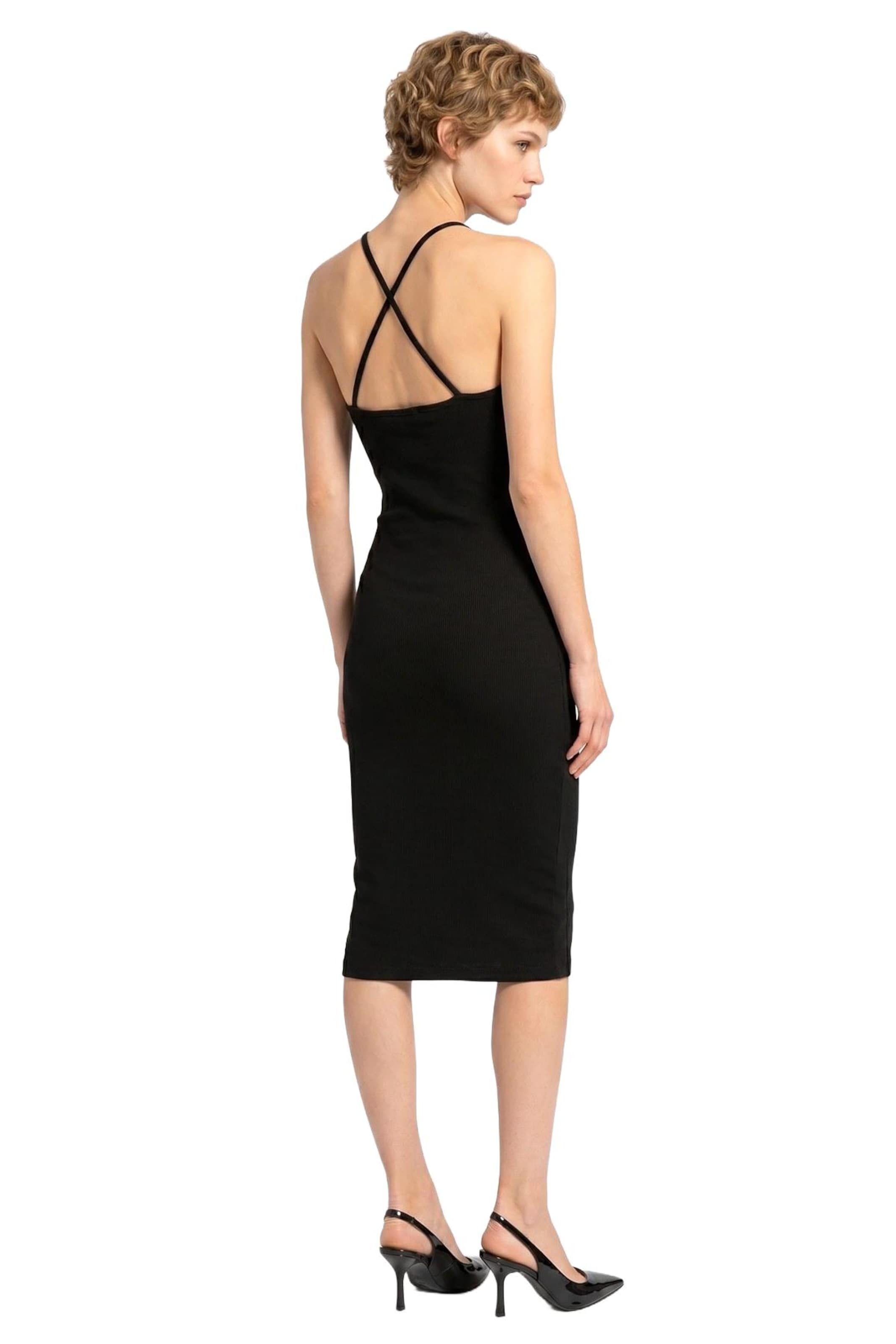 Alexa Dash Kleid in Schwarz